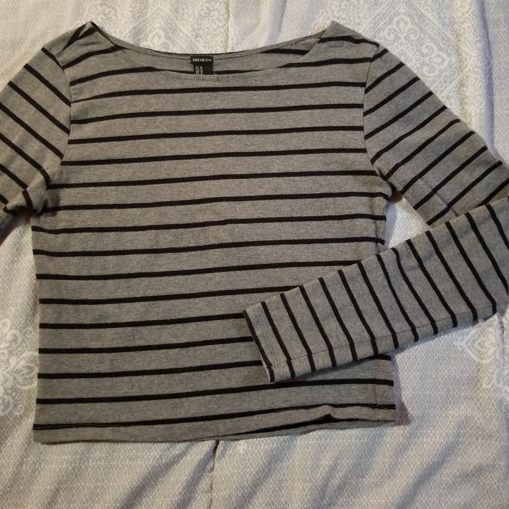 Long Sleeve Crop Top